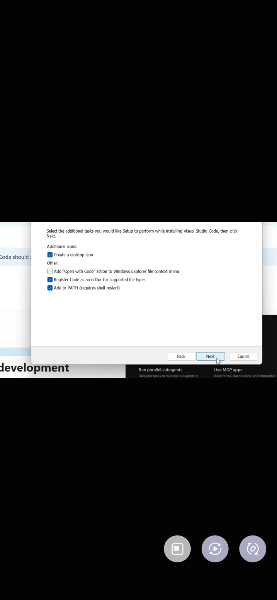 VS Code Additional Tasks