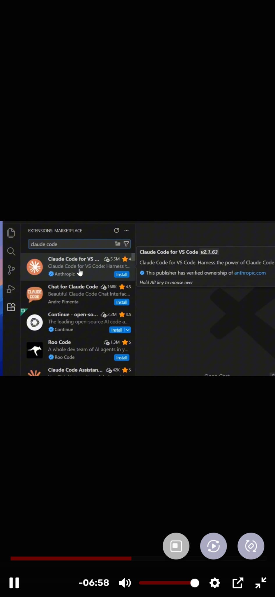 Extensions Search