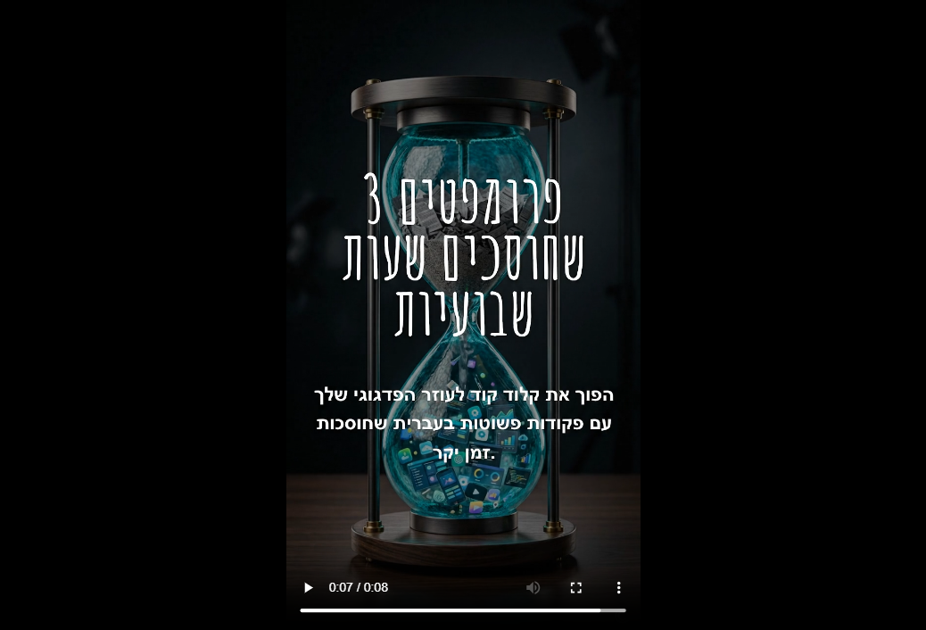 לפני — Pomelli Campaign Builder